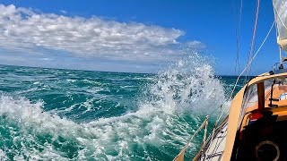 Sailing Norla Ep 9 Sailing the sounds Pt 3 The fearsome Cape Jackson [upl. by Ahtamas17]