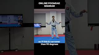 Online poomsae seminar poomsae taekwondo worldtaekwondo koryo 태극8장 품새 태권도 태권도장 품새대회 [upl. by Tartaglia]