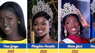 Les miss Côte dIvoire 1997  2024 [upl. by Risser]