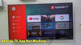 Fix Aptoide TV App Not Open Problem in Smart TV [upl. by Rurik]