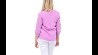 Bonmarche Lilac Pintuck Blouse and White David Emanuel Jeans [upl. by Ennayram]