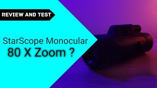 StarScope Monocular 80x100 Review and Test  Is it any Good [upl. by Yemaj]