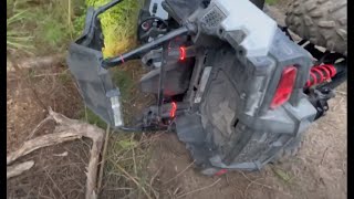 Polaris Ace Top Speed Trail Riding Flipped [upl. by Saref]