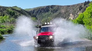 4WD  Waipara River  SH1 to the Sea  by Drone [upl. by Aserat]