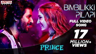 Prince  Bimbilikki Pilapi Video Song Tamil  Sivakarthikeyan  Thaman S  Anirudh  Anudeep KV [upl. by Dreddy]