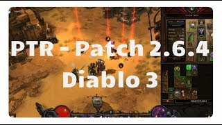 Diablo 3 PTR Patch 264 gestartet [upl. by Orran]