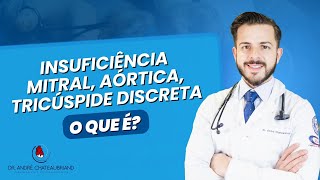 Insuficiência mitral aórtica tricúspide discreta O QUE É [upl. by Leatrice]