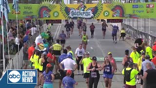 215 – 220 Saturday  Publix Gasparilla Distance Classic Finish Line [upl. by Ocimad]