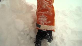 Avalanche search  shallow digging [upl. by Norvol]