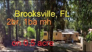 Brooksville 2br 1ba mobile Owner Finance [upl. by Arodnap]