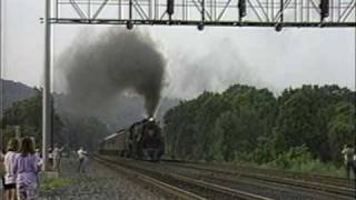 PRR K4s 1361 at Fostoria PA 1987 [upl. by Vinni971]