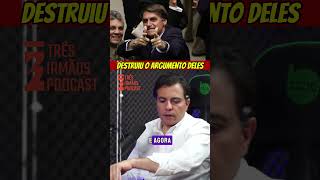 Bolsonaro quebrou o argumento deles  Otavio Fakhoury  Faka  Podcast 3 Irmãos [upl. by Metcalf783]