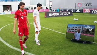 Lewandowski vs Müller  Copy the Penalty Challenge [upl. by Eneirda]