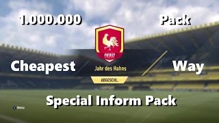 FIFA 17 SBC JAHR DES HAHNS CHEAPEST WAY  BILLIGE LÖSUNG  1000k Gewinn  Dybala INFORM [upl. by Bibah]