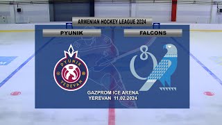 ARMENIAN HOCKEY LEAGUE 2024  PYUNIK VS FALCONS [upl. by Wadsworth]