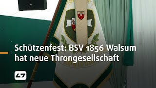 STUDIO 47 live  SCHÜTZENFEST MIT KÖNIGSSCHIESSEN BSV 1856 WALSUM HAT NEUE THRONGESELLSCHAFT [upl. by Ecnerewal]