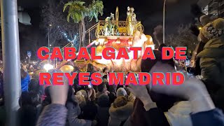 CABALGATA DE REYES MAGOS 2024 DESDE MADRID en vivo [upl. by Yrrak]