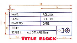 Visio Custom Title Block Tutorial [upl. by Yonita869]