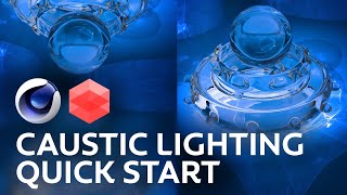 C4D  How to use Redshift Caustics Quick Start [upl. by Ethelin]