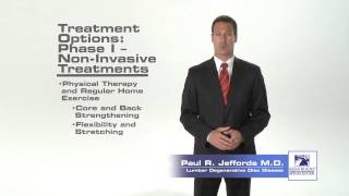 Lumbar Degenerative Disc Disease  Dr Paul Jeffords MD [upl. by Sidoney]