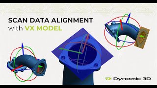 Scan Data Alignment with VXmodel by Creaform  3D Scanning PostProcessing [upl. by Ellenrad892]