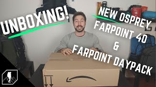 UNBOXING NEW FAIRPOINT 40 amp FAIRPOIT DAYPACK  Zaino da Viaggio [upl. by Bonis]