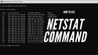 Netstat Command  Network Encyclopedia [upl. by Euphemia]