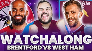 Brentford vs West Ham  Live Watchalong [upl. by Nollaf]