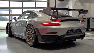 Porsche 911 GT2 RS vs Lamborghini Aventador S Which is better [upl. by Eniamrej691]