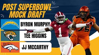 NFL MOCK DRAFT 2024 WITH TRADES [upl. by Dale135]