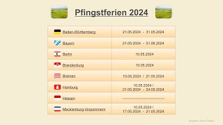 Pfingstferien 2024 [upl. by Inahteb]