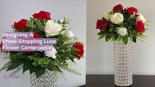 Designing A ShowStopping Luxe Flower Centerpiece  DIY  How To  eFavormartcom [upl. by Azial]