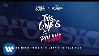 David Guetta ft Zara Larsson  This Ones For You Poland UEFA EURO 2016™ Official Song [upl. by Swehttam]