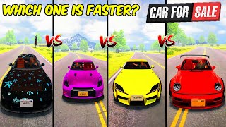 NISSAN GTR VS SUPRA VS MAZDA X7 VS PORSCHE  Car For Sale Simulator Gameplay 15 [upl. by Aleehs]