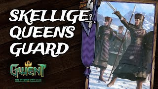 quotRisen from the Gravequot Skellige Queensguard Deck Building Guide  GWENT Open Beta [upl. by Nyleve438]