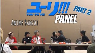 Yuri On Ice Panel part 2 [upl. by Bbor234]