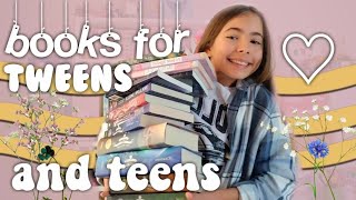 book recommendations for tweens and teens  middle grade recs [upl. by Meghann]