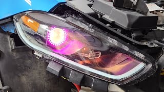 Dodge Dart Turbo Build Ep 26 Making Custom Headlights [upl. by Eessac820]