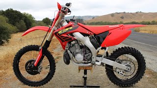 Awesome Rebuild of a 20YearOld Dirt Bike  2002 CR250 [upl. by Bertelli324]