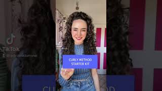 DONT FILL UP WITH PRODUCTS THE CURLY METHOD STARTER KIT curlyhair curlygirlmethod curly hair [upl. by Naid]