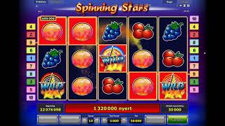 Gametwist Casino  Spinning Stars Bonus BIGWIN [upl. by Enelahs717]