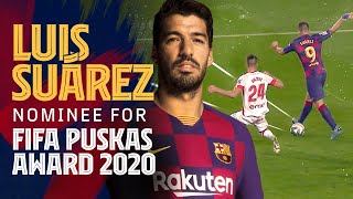 ⚽ LUIS SUÁREZs goal vs Mallorca FIFA Puskas Award 2020 Nomination [upl. by Sul]