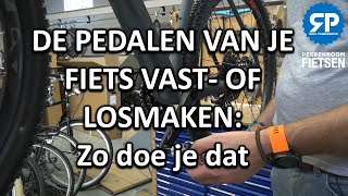 DE PEDALEN VAN JE FIETS VERVANGEN Zo doe je dat [upl. by Zippel23]