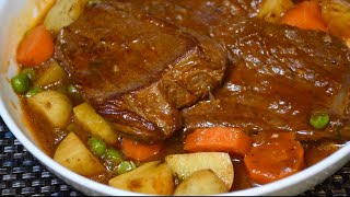 Cómo Hacer Una Carne de Res en Estofado Suavecita y Deliciosa y que Hacer para que Quede Jugosa [upl. by Nnaeinahpets]