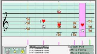 Chrono Trigger  Secret of the Forest Mario Paint Composer [upl. by Hermione398]