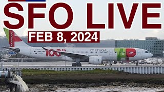 🍉 SFO LIVE  TAP PORTUGAL A330NEO WITH 100TH YEAR ANNIVERSARY LIBERY COMES TO SAN FRANCISCO [upl. by Leiahtan]