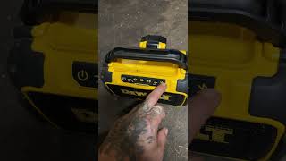 Dewalt DCR010 Bluetooth speaker review [upl. by Airtemed78]