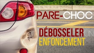 Comment débosseler un enfoncement du parechoc [upl. by Roon]