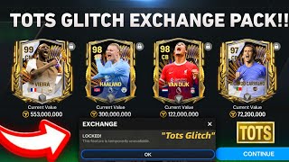 TOTS GLITCH 9998 OVR FREE REWARD EXCHANGE PACK FC MOBILE 24  TOTS EVENT GUIDE FC MOBILE [upl. by Catarina]