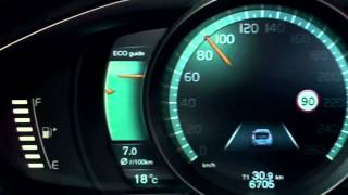 The Volvo V40 Active TFT Display [upl. by Reitman950]